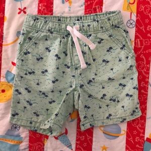 Old Navy palm tree shorts 12/18M